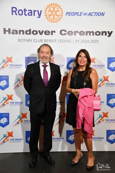 Rodolphe Melki: President of the Rotary Club of Beirut Cedars